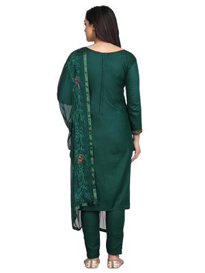 embroidered unstitched suit - 17646033 - Standard Image - 2