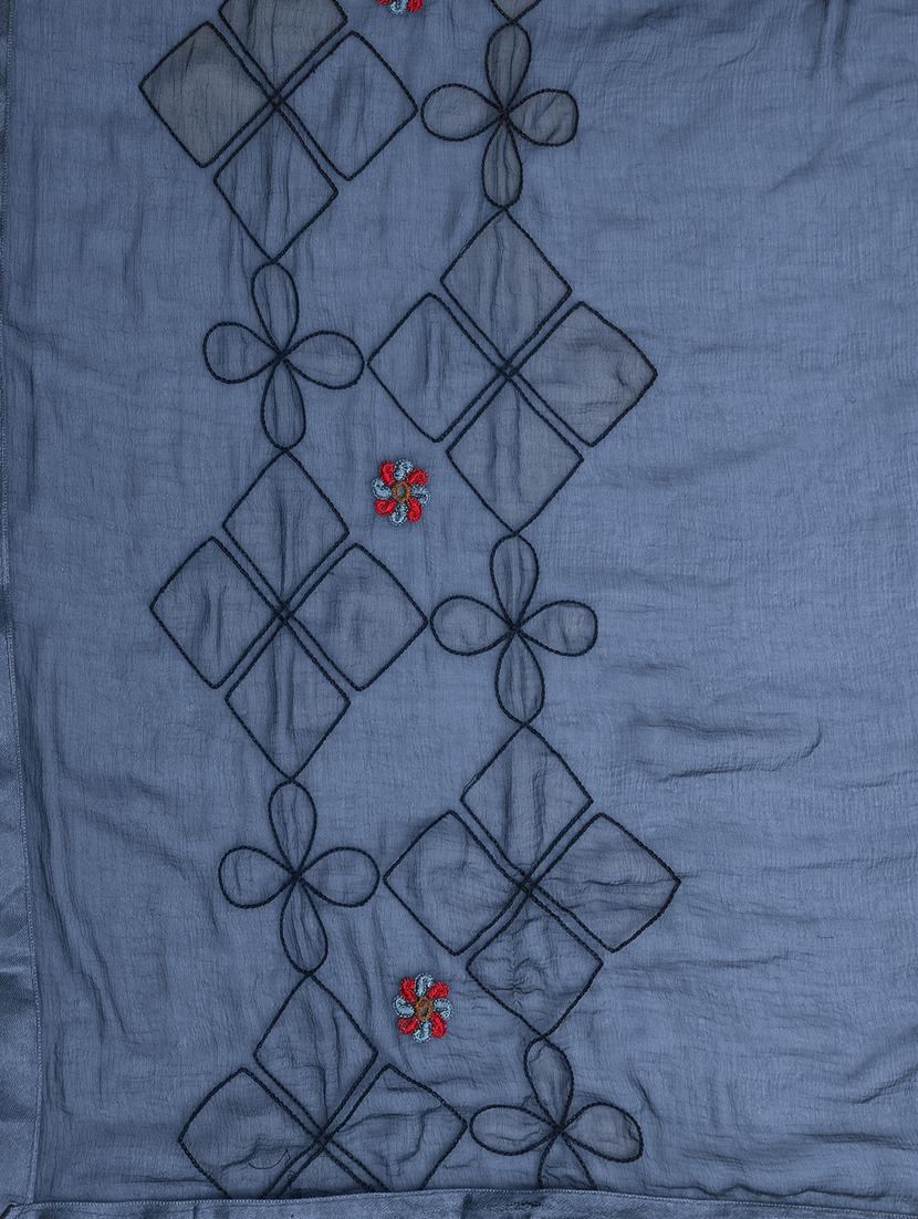embroidered unstitched suit - 17646034 - Zoom Image - 5