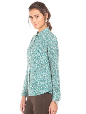 long sleeves floral shirt - 17646148 - Standard Image - 2