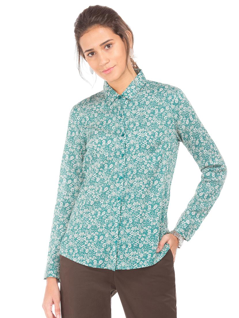 long sleeves floral shirt - 17646148 - Zoom Image - 1
