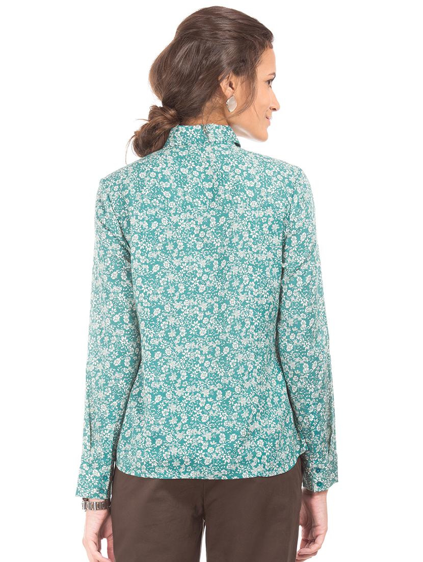 long sleeves floral shirt - 17646148 - Zoom Image - 3