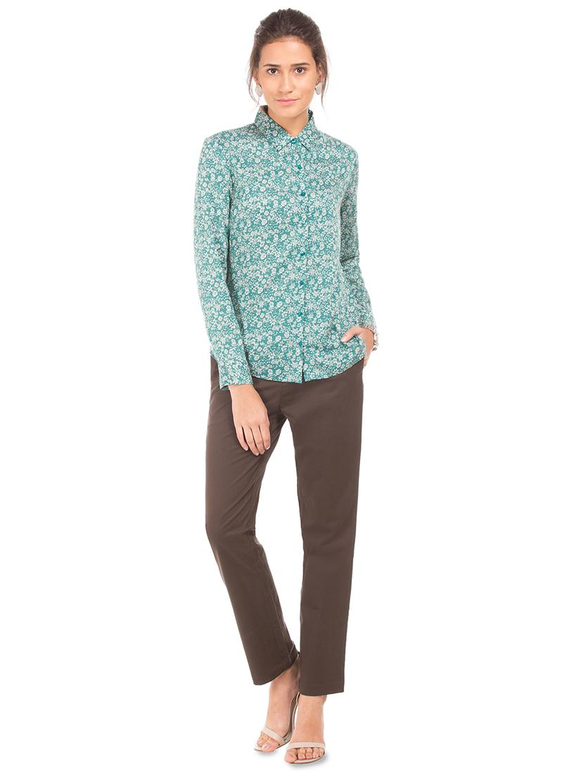 long sleeves floral shirt - 17646148 - Zoom Image - 4