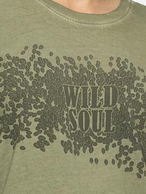 round neck graphic print tee - 17646649 - Standard Image - 5