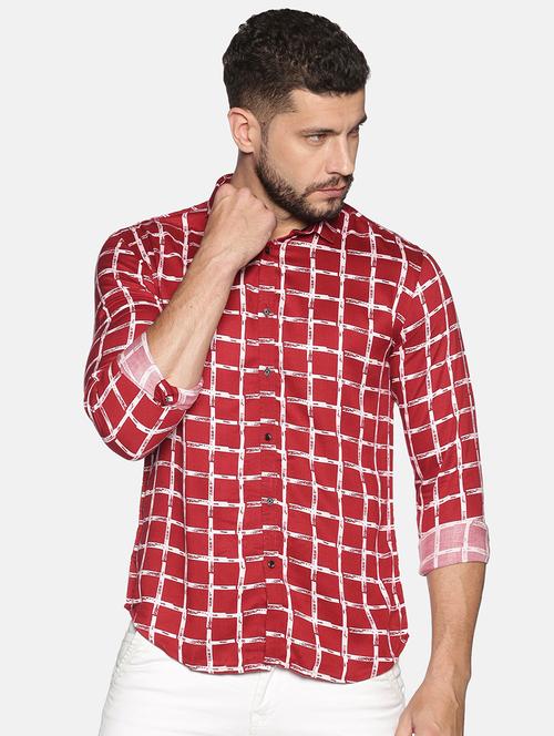 mens checks casual shirt - 17646725 -  Standard Image - 0