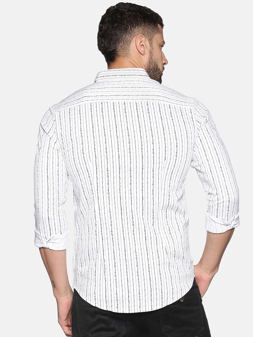 white striped casual shirt - 17646752 - Zoom Image - 3