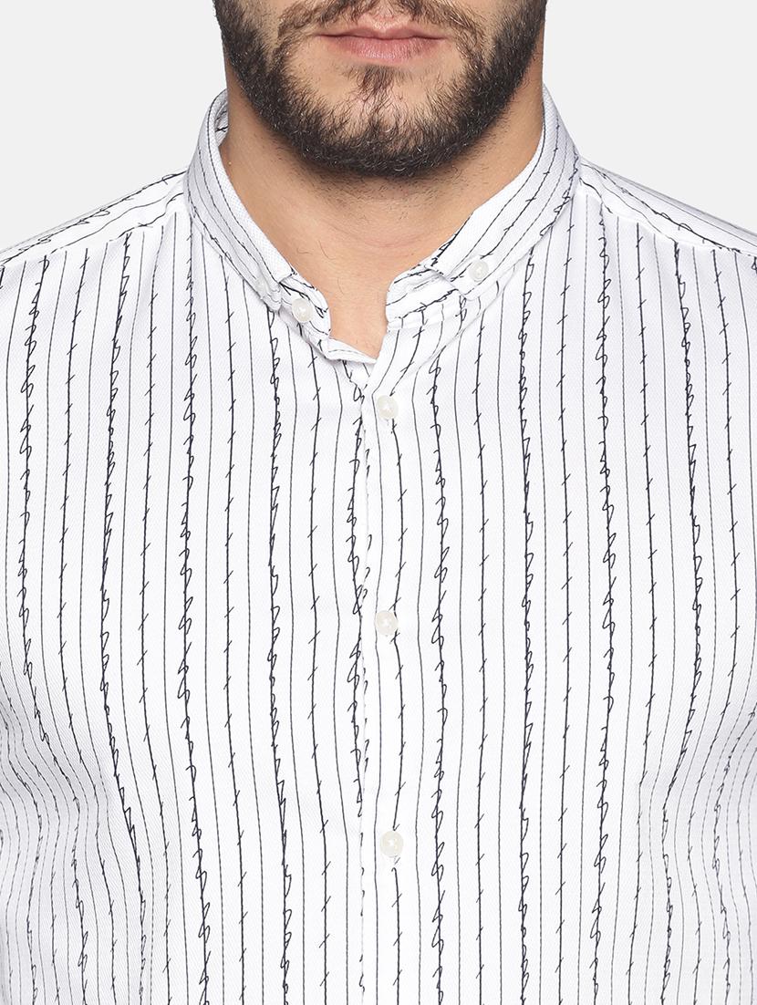 white striped casual shirt - 17646752 - Zoom Image - 5