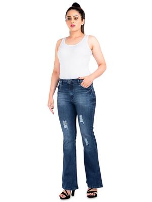 high rise stone washed jeans - 17646816 - Standard Image - 4