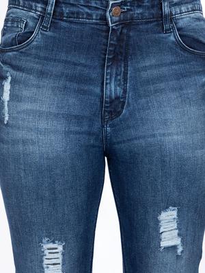 high rise stone washed jeans - 17646816 - Standard Image - 5