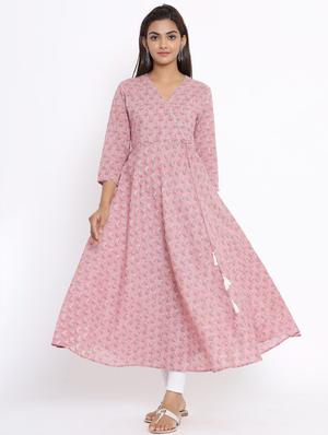 floral kurta dupatta set - 17646825 - Standard Image - 4