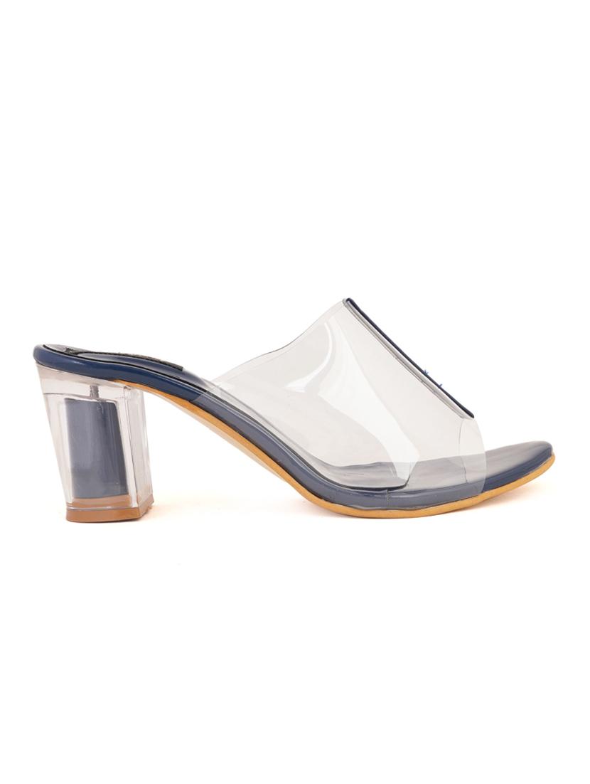 blue synthetic one toe sandals - 17646849 - Zoom Image - 2