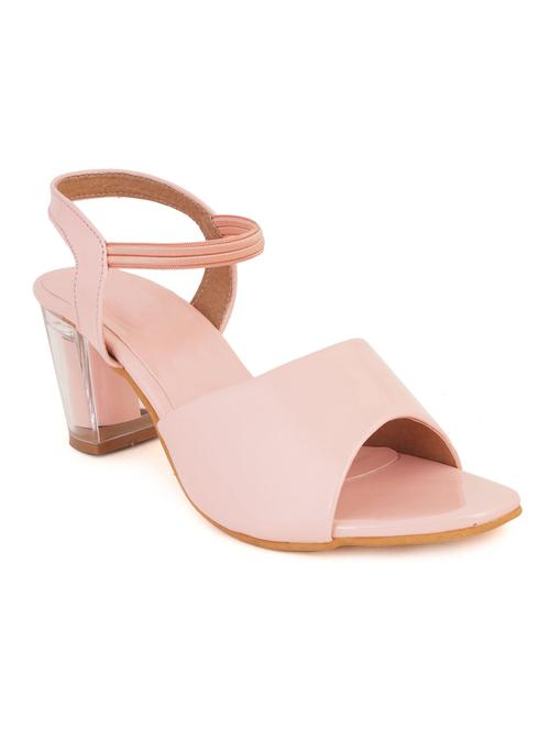 pink synthetic one toe sandals - 17646851 - Standard Image - 1