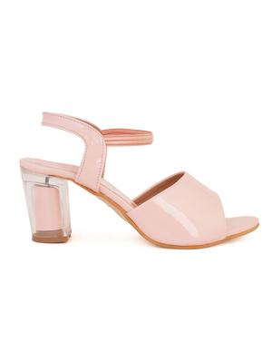 pink synthetic one toe sandals - 17646851 - Standard Image - 2