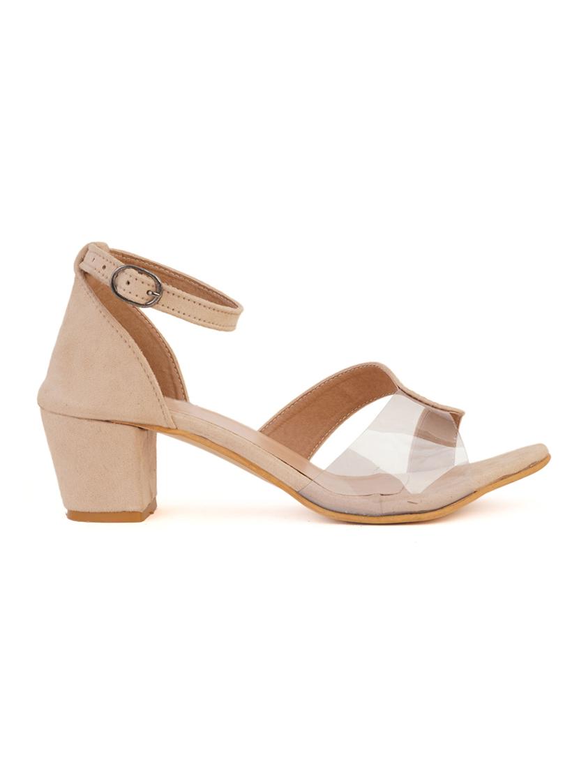 beige synthetic one toe sandals - 17646854 - Zoom Image - 2