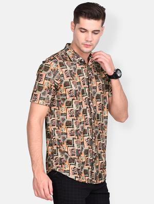 multi colored printed casual shirt - 17646874 - Standard Image - 2