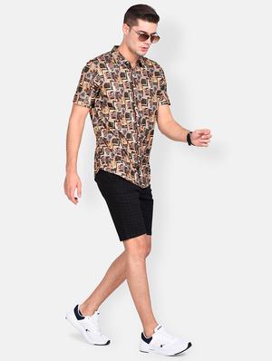 multi colored printed casual shirt - 17646874 - Standard Image - 4
