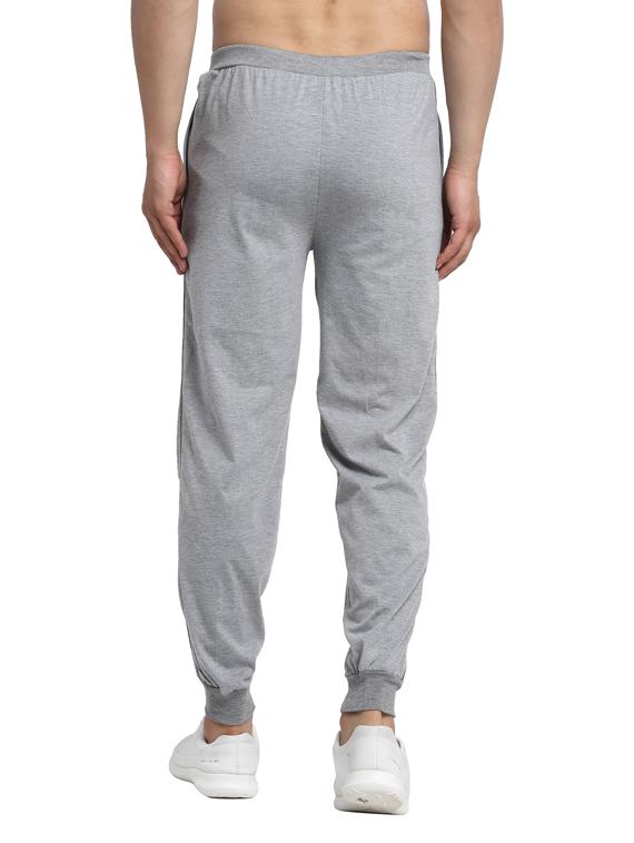 grey printed track pant - 17646892 - Zoom Image - 3