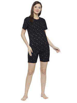 printed nightwear shorts set - 17646991 - Standard Image - 5