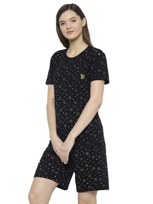 printed nightwear shorts set - 17646992 - Standard Image - 3