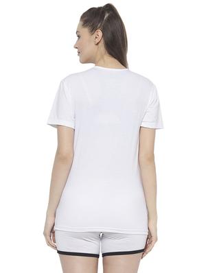 solid nightwear shorts set - 17647041 - Standard Image - 3