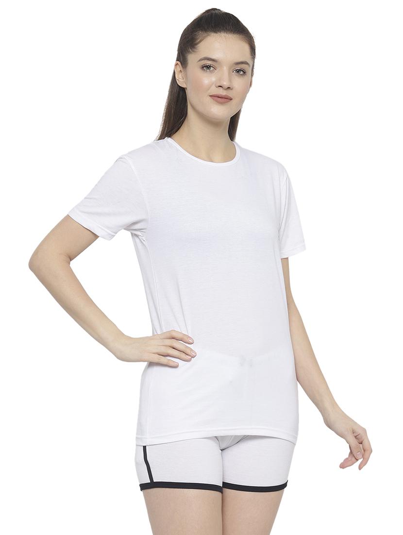 solid nightwear shorts set - 17647041 - Zoom Image - 1