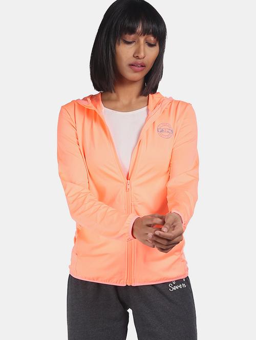 hooded neck solid sweatshirt - 17647143 - Standard Image - 1