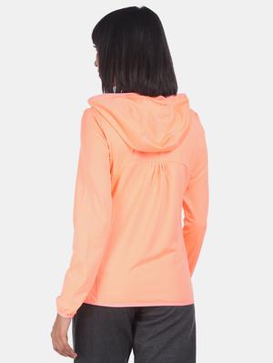 hooded neck solid sweatshirt - 17647143 - Standard Image - 4