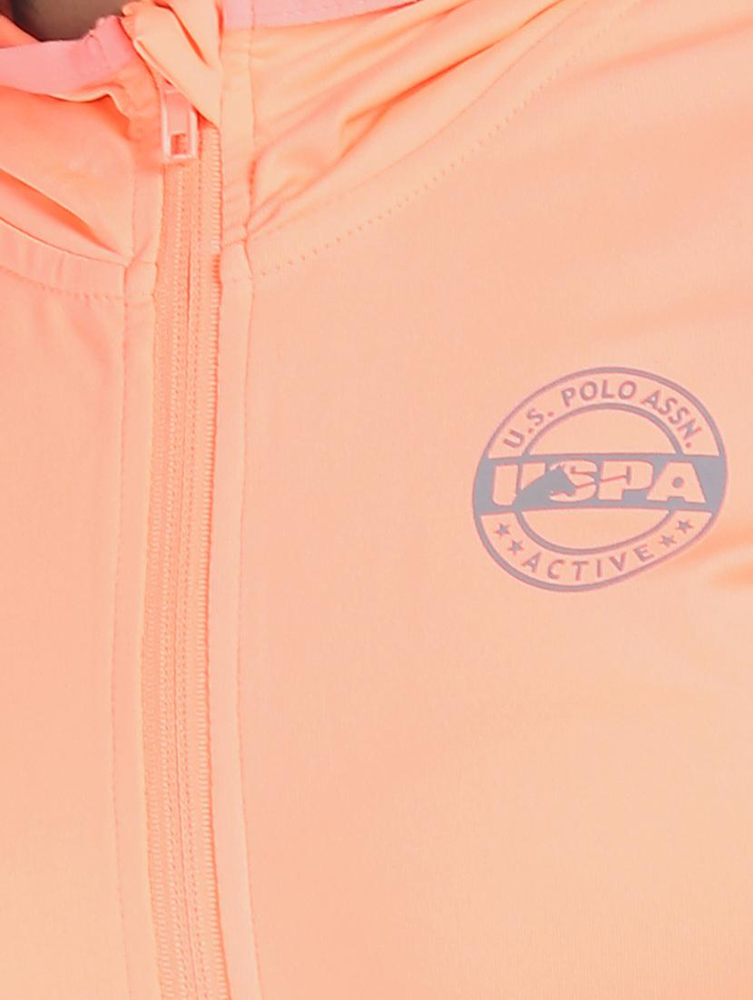 hooded neck solid sweatshirt - 17647143 - Zoom Image - 6
