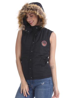 blue polyester hoodie jacket - 17647168 - Standard Image - 2