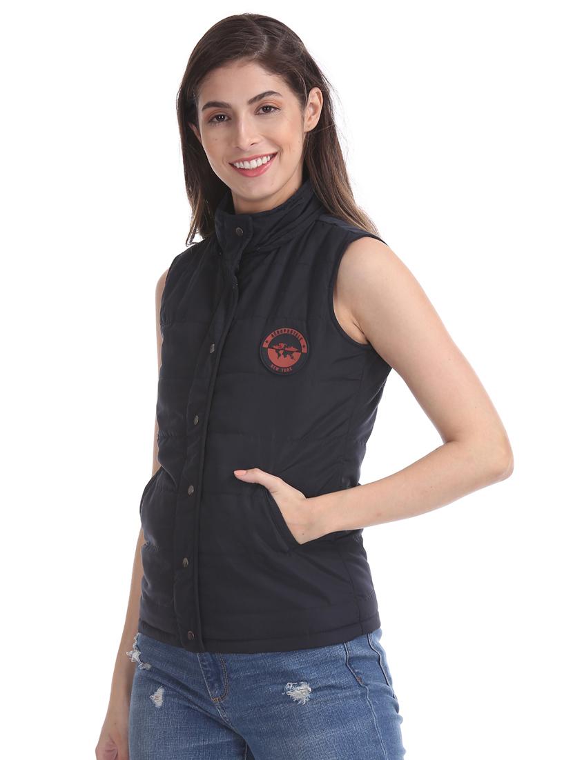 blue polyester hoodie jacket - 17647168 - Zoom Image - 1