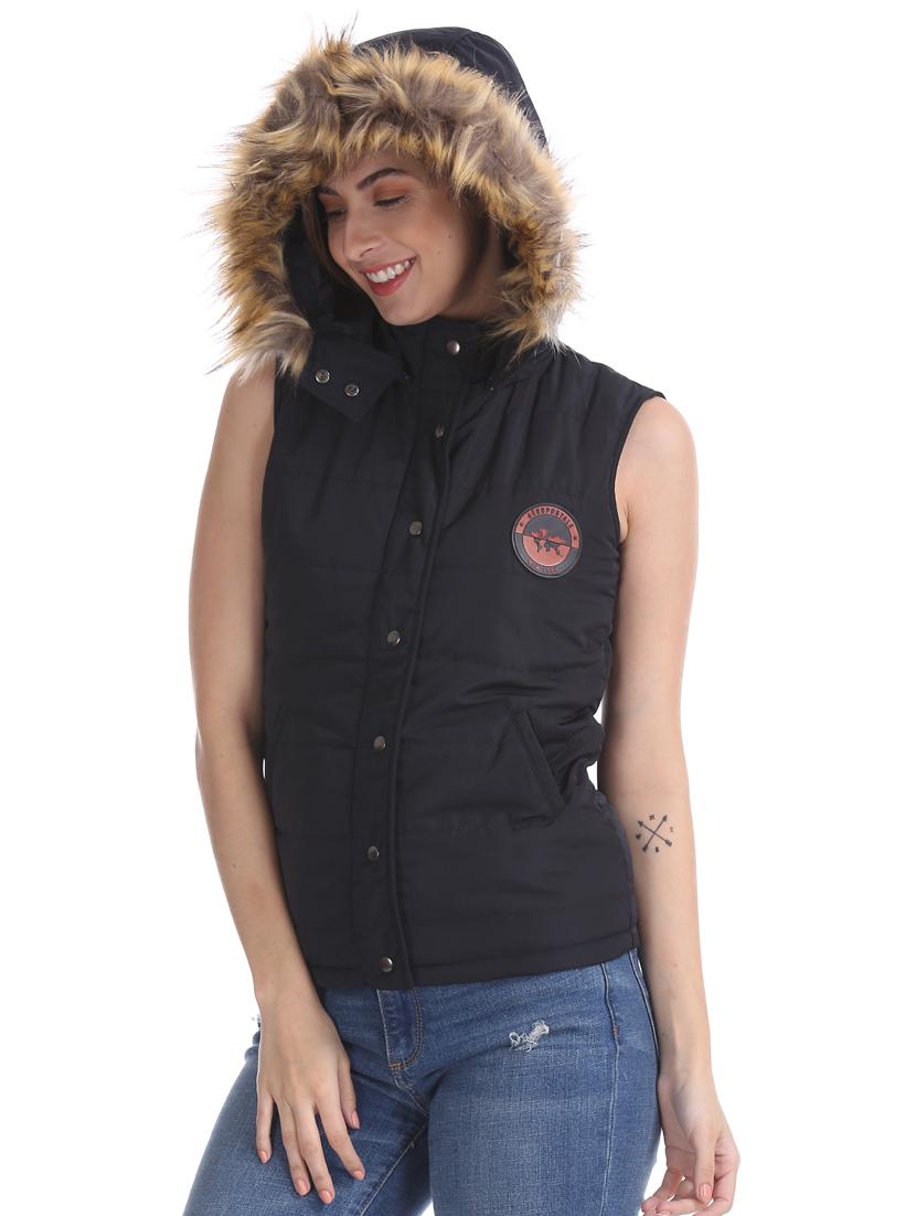 blue polyester hoodie jacket - 17647168 - Zoom Image - 2