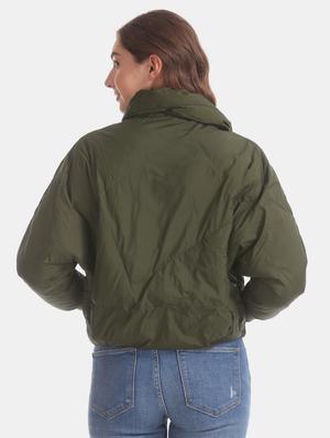 dolman sleeve quilted jacket - 17647181 - Standard Image - 3