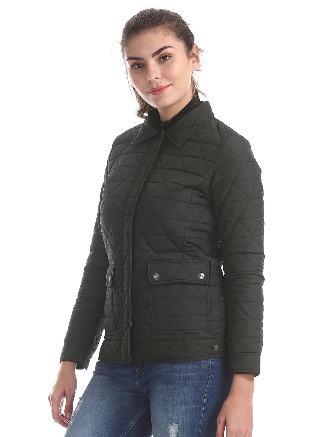 black quilted jacket - 17647184 - Zoom Image - 2