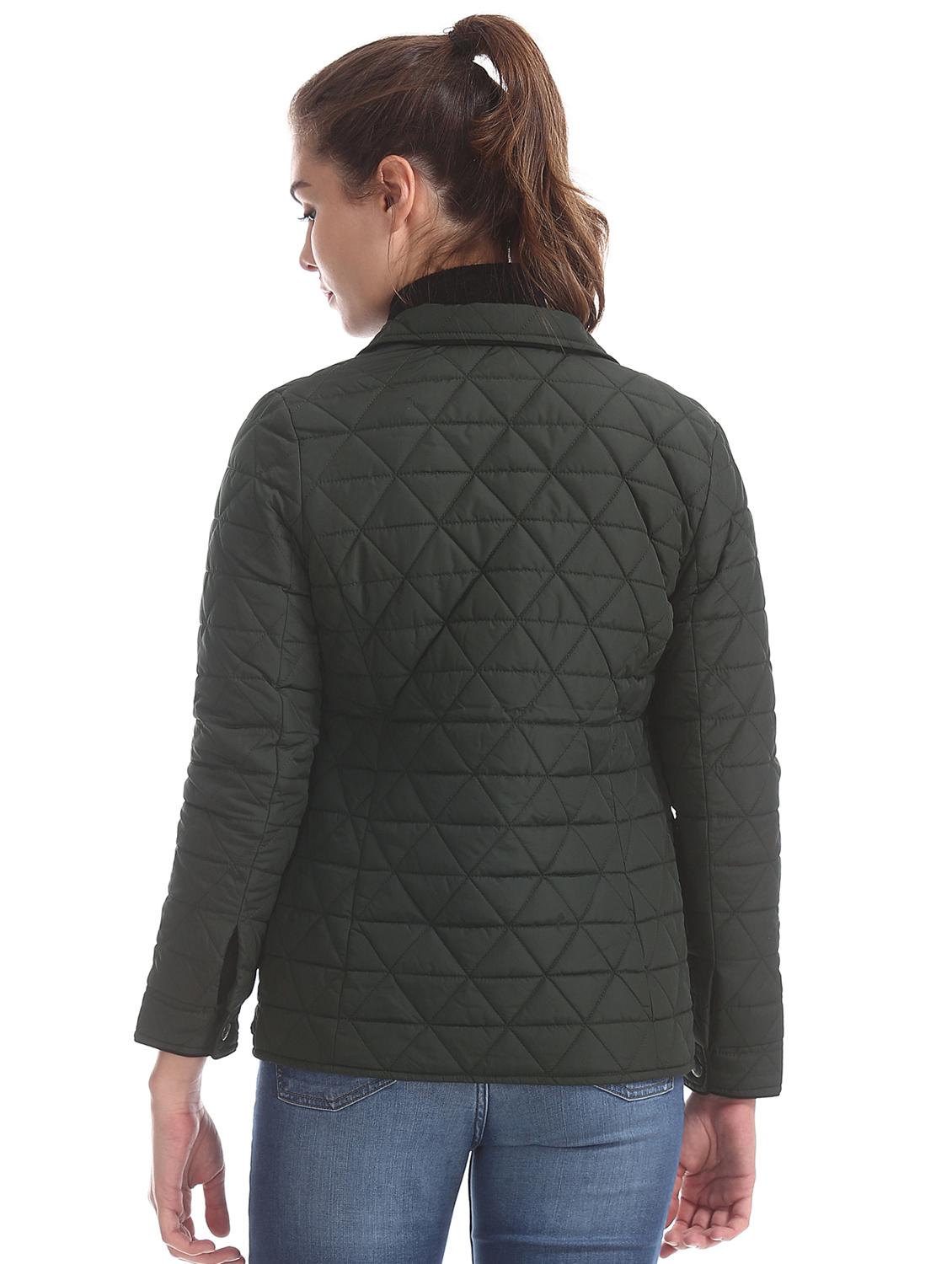 black quilted jacket - 17647184 - Zoom Image - 3
