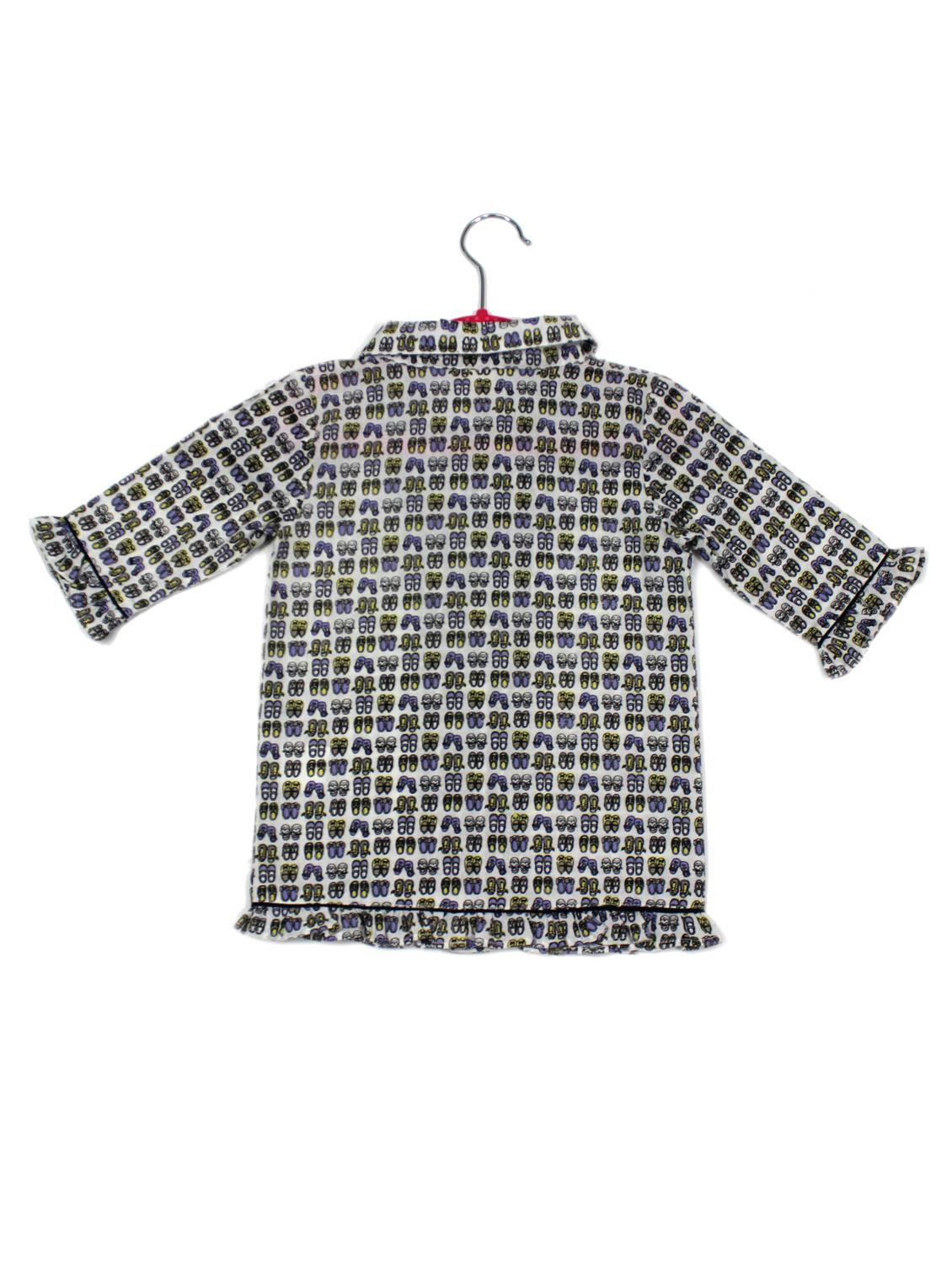 black printed nightwear set - 17647293 - Zoom Image - 3