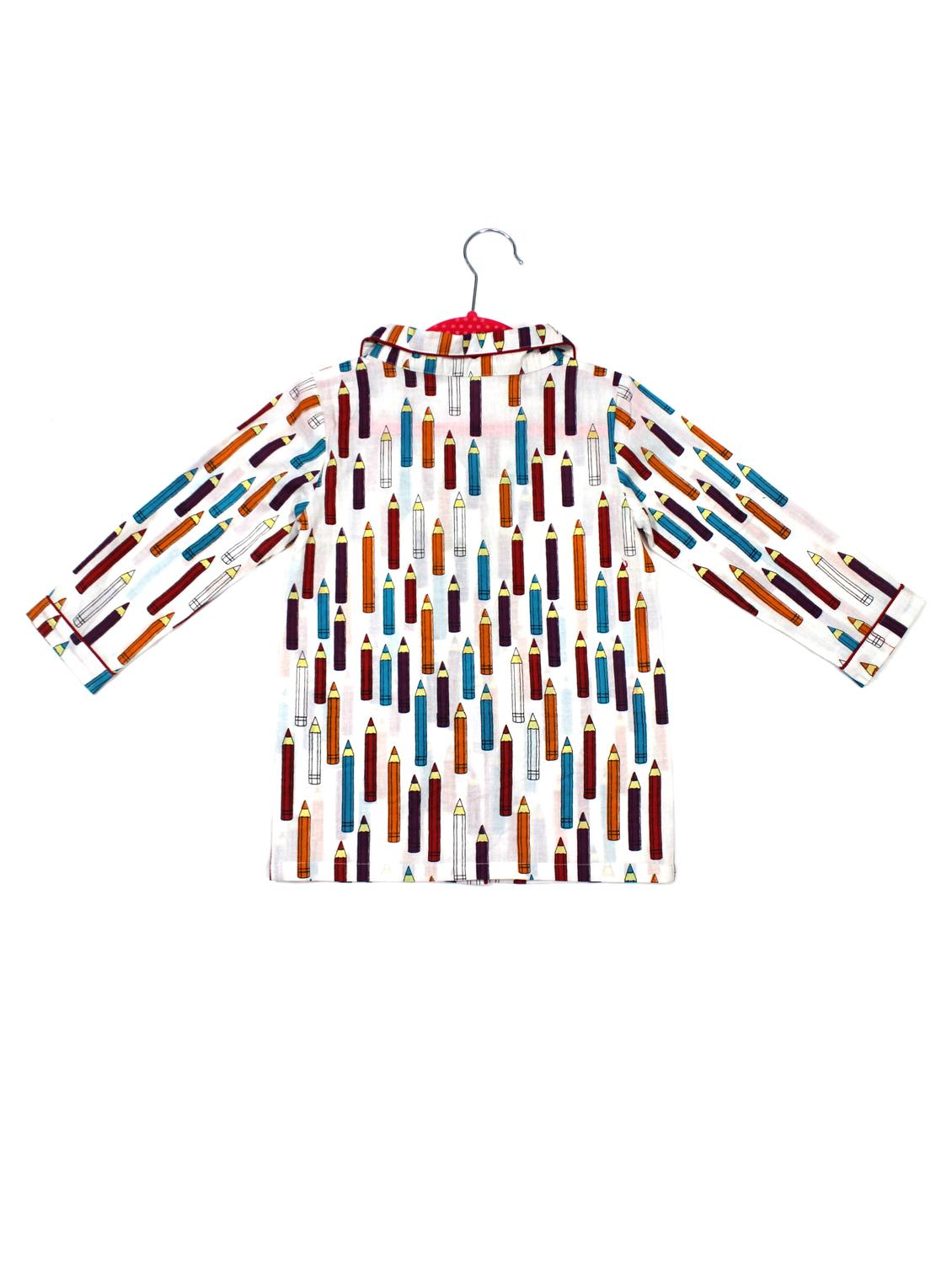 printed pyjama nightwear set - 17647294 - Zoom Image - 3