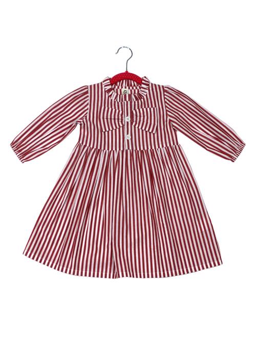red cotton frock - 17647302 - Standard Image - 1