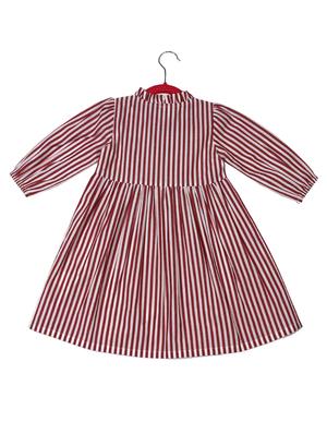 red cotton frock - 17647302 - Standard Image - 2
