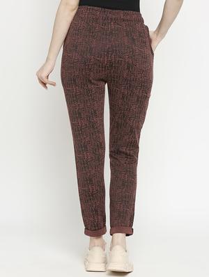 high rise drawstring waist track pants - 17648981 - Standard Image - 3