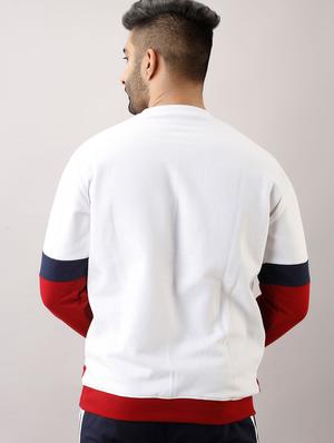 multi color block cut & sew sweatshirt - 17649066 - Standard Image - 4