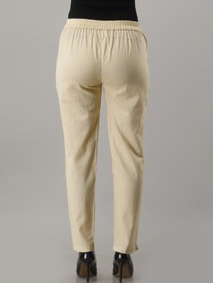 mid rise cigarette pants trouser - 17649873 - Standard Image - 3