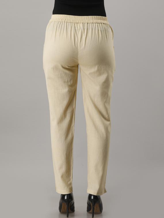 mid rise cigarette pants trouser - 17649873 - Zoom Image - 3