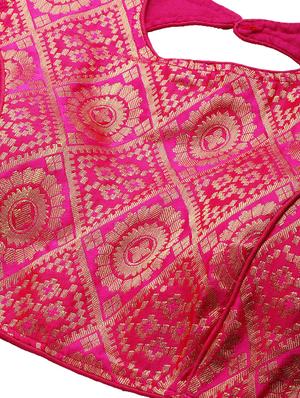 yellow silk flared lehenga - 17649984 - Standard Image - 4