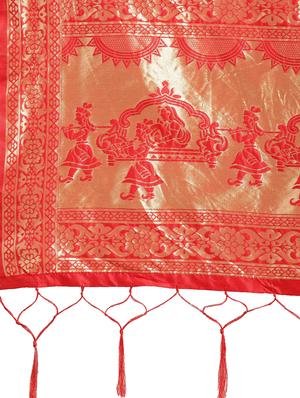 black silk flared lehenga - 17649992 - Standard Image - 4