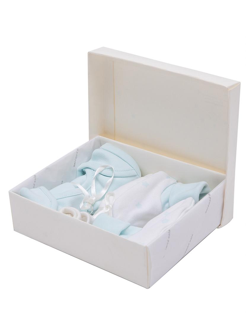 blue 100% organic cotton gift set - 17649994 - Zoom Image - 5