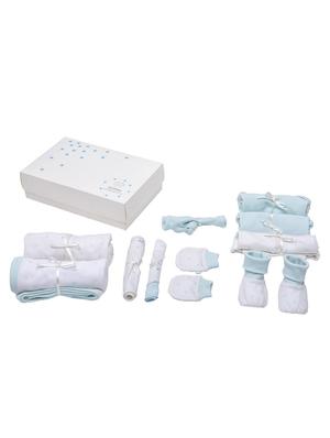 blue 100% organic cotton gift set - 17650002 - Standard Image - 5