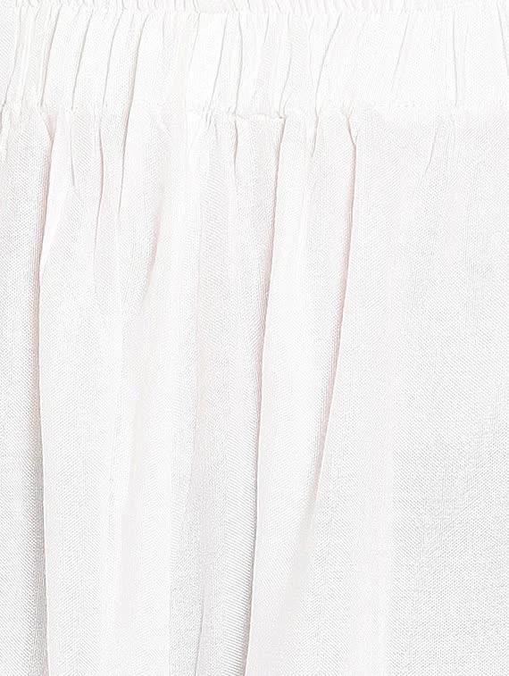 white rayon palazzos - 17650019 - Zoom Image - 5