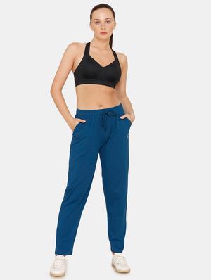 high rise sports track pants - 17650026 - Standard Image - 4