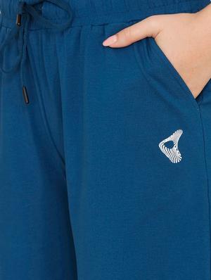 high rise sports track pants - 17650026 - Standard Image - 5