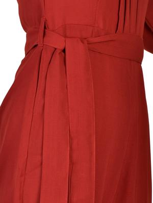 tie front full leg jumpsuit - 17650058 - Standard Image - 5