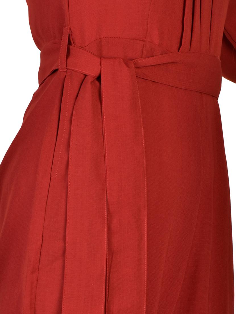tie front full leg jumpsuit - 17650058 - Zoom Image - 5
